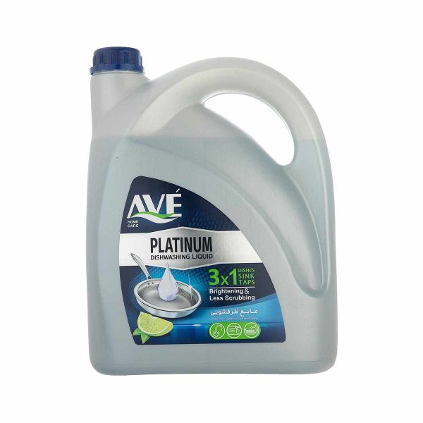 مایع ظرفشویی پلاتینیوم با رایحه نعنا و لیمو اوه - 3750 گرم