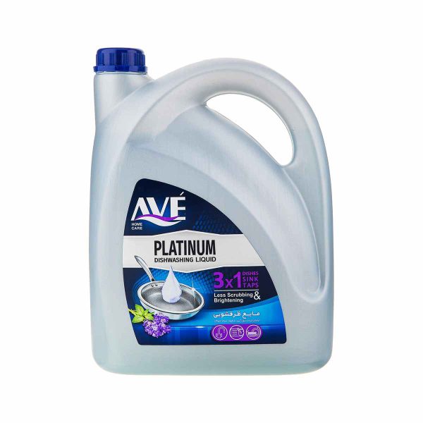 مایع ظرفشویی پلاتینیوم با رایحه نعنا و لاوندر اوه - 3750 گرم