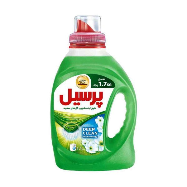 مایع لباسشویی ژل گل های سفید پرسیل - 1100 گرم
