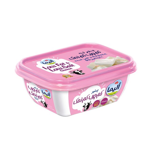 Untitled-4118 پنیر لبنه کم چرب و کم نمک آلیما - 250 گرم