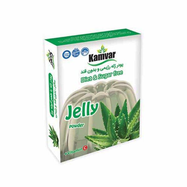 پودر ژله رژیمی با طعم آلوئه ورا کامور - 36 گرم