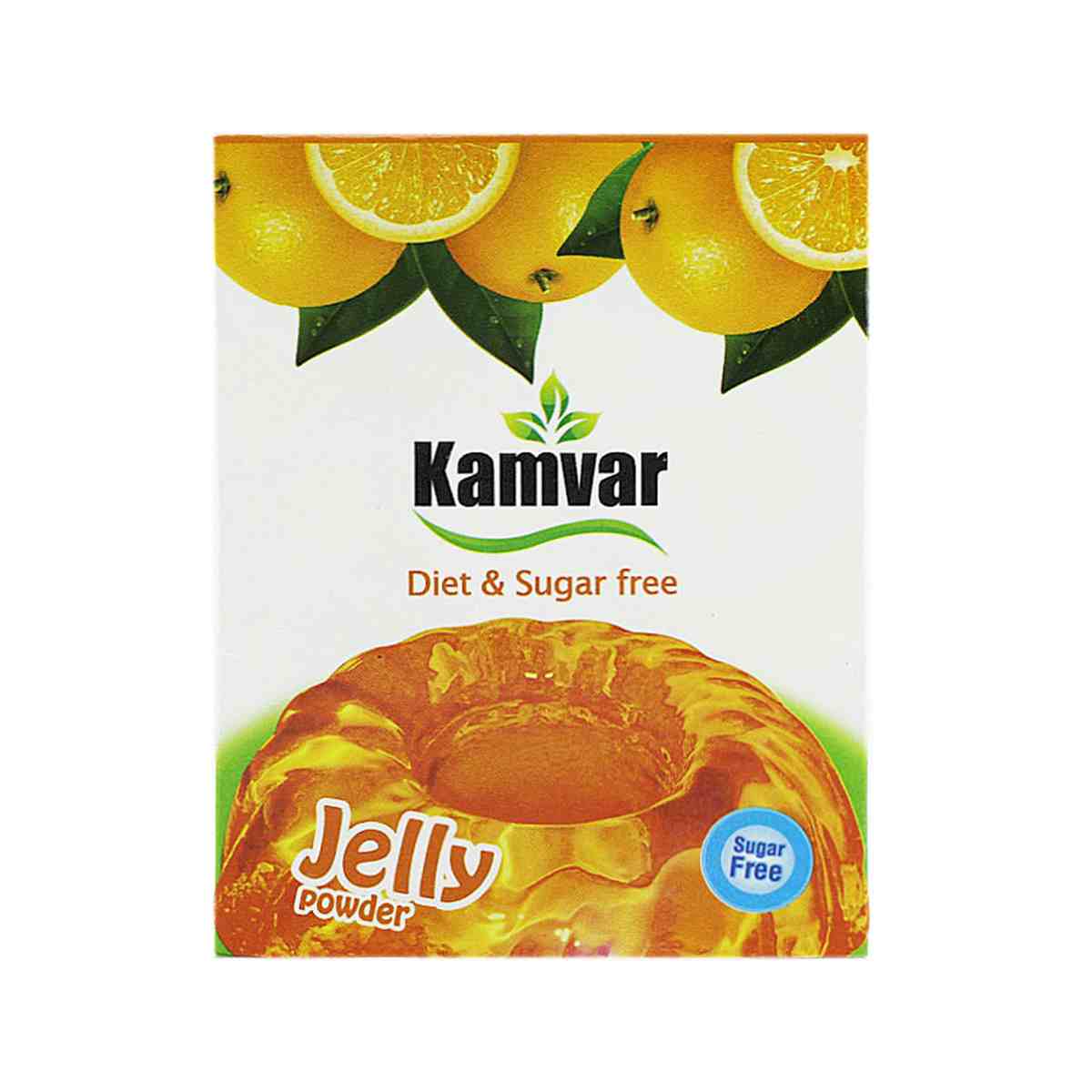 پودر ژله رژیمی کامور با طعم پرتقال - 36 گرم