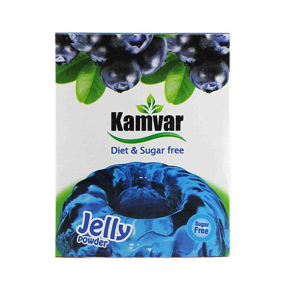 پودر ژله رژیمی با طعم بلوبری کامور - 36 گرم