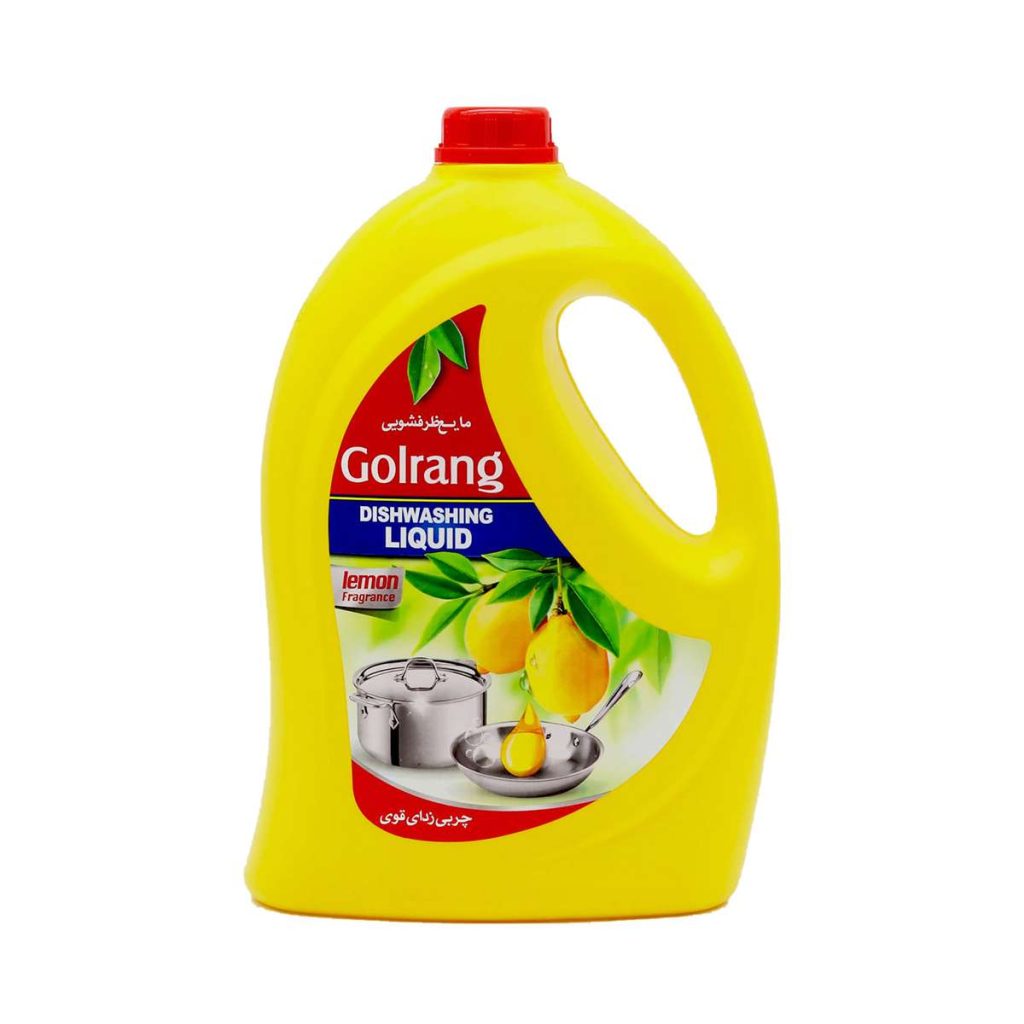 مایع ظرفشویی لیمویی گلرنگ - 3500 گرم