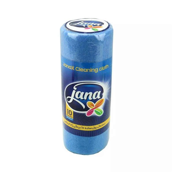 دستمال رول ساده 20*24 ژانا ایکس - 10 عدد