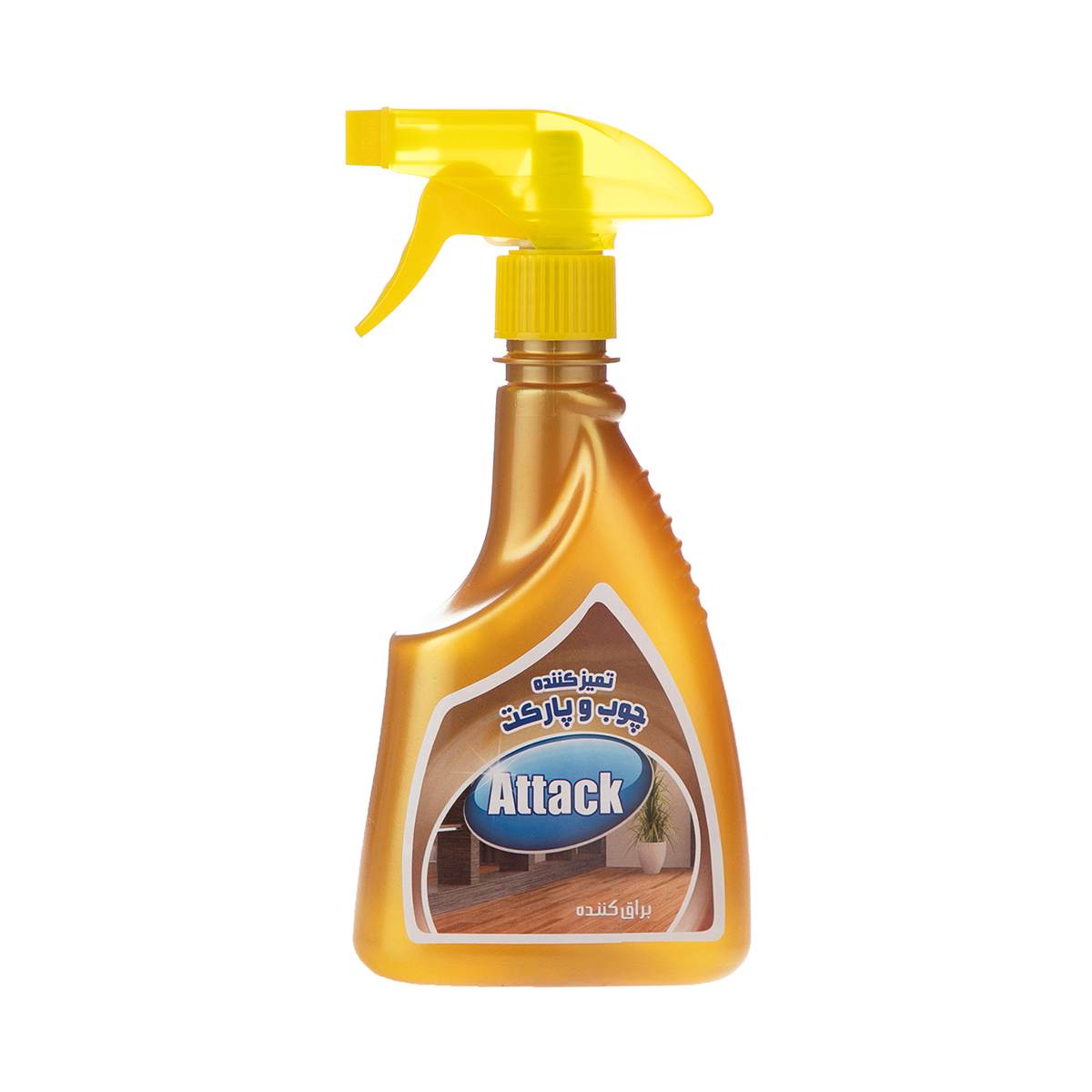اسپری تمیز کننده چوب و پارکت اتک - ۴۵۰ میلی لیتر
