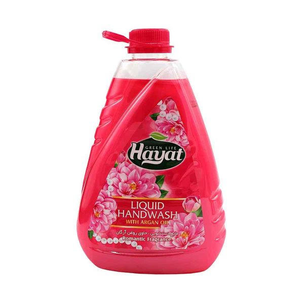 مایع دستشویی صدفی صورتی حیات - 2500 گرم