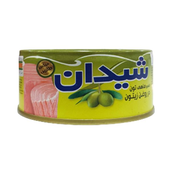 کنسرو ماهی تون در روغن زیتون شیدان - 150 گرم