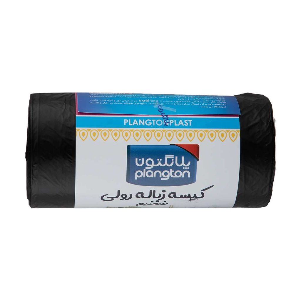 کیسه زباله رول ضخیم 80*55 پلانگتون - 40 عدد