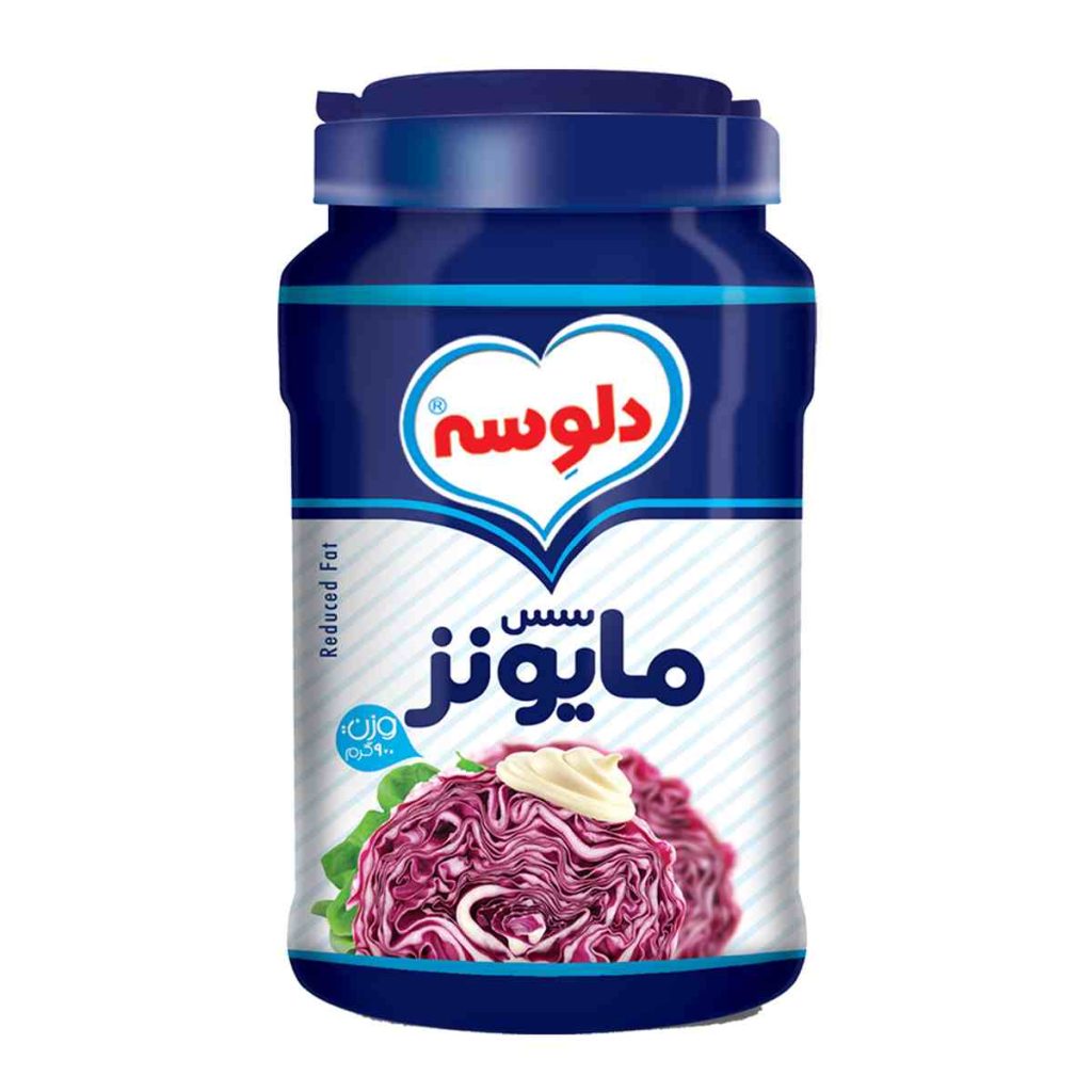 سس مایونز کم چرب دلوسه - 850 گرم