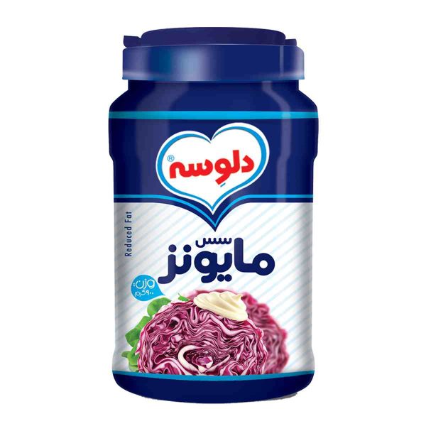 سس مایونز کم چرب دلوسه - 850 گرم