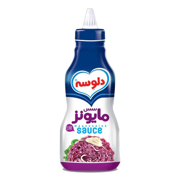 سس مایونز فشاری دلوسه - 380 گرم