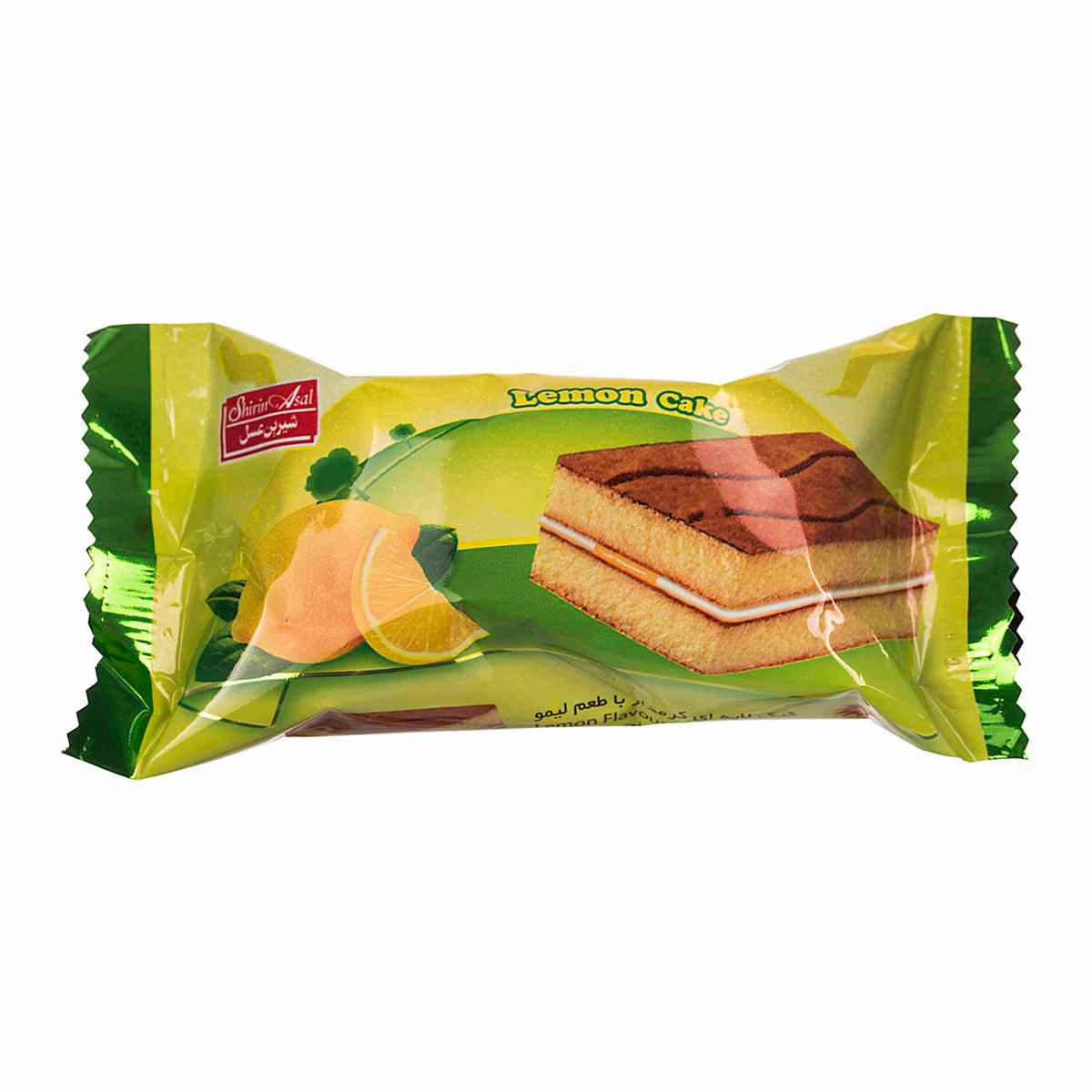کیک لایه ای کرمدار با طعم لیمو شیرین عسل - 25 گرم