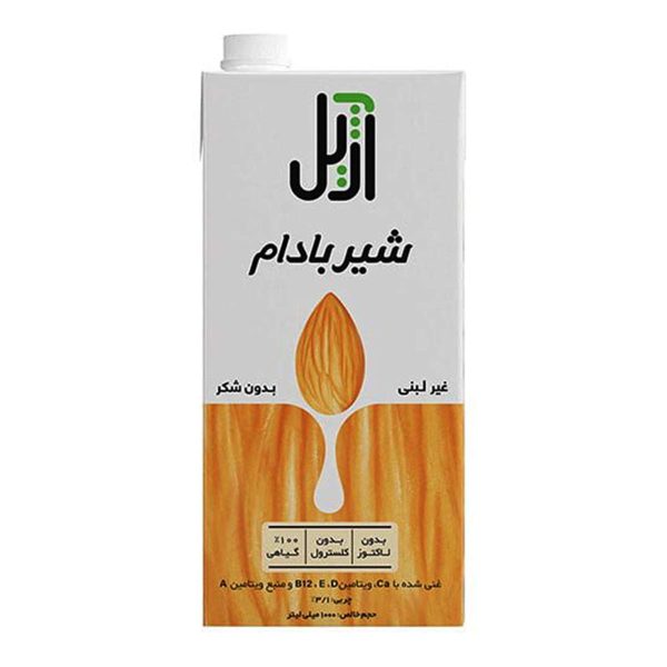 شیر غیر لبنی بادام آژیل - 1 لیتر