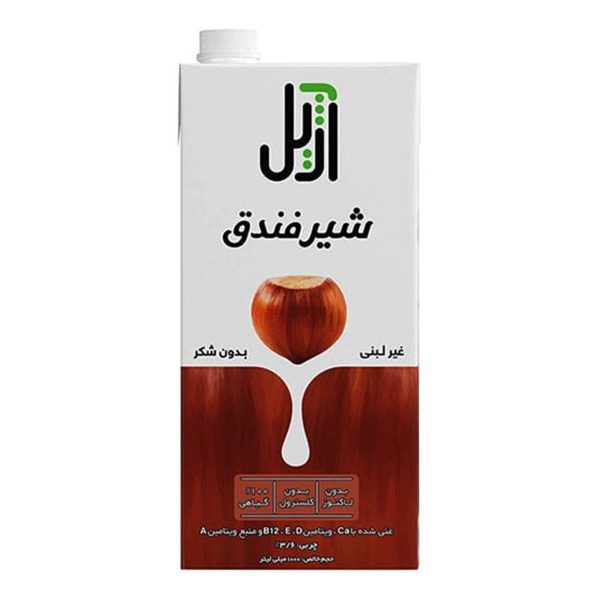 شیر غیر لبنی فندق آژیل - 1 لیتر