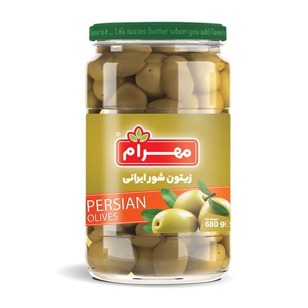 زیتون شور مهرام - 680 گرم