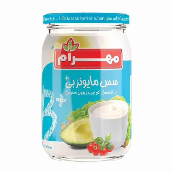 سس مایونز بدون تخم مرغ بی+ مهرام – ۲۵۵ گرم