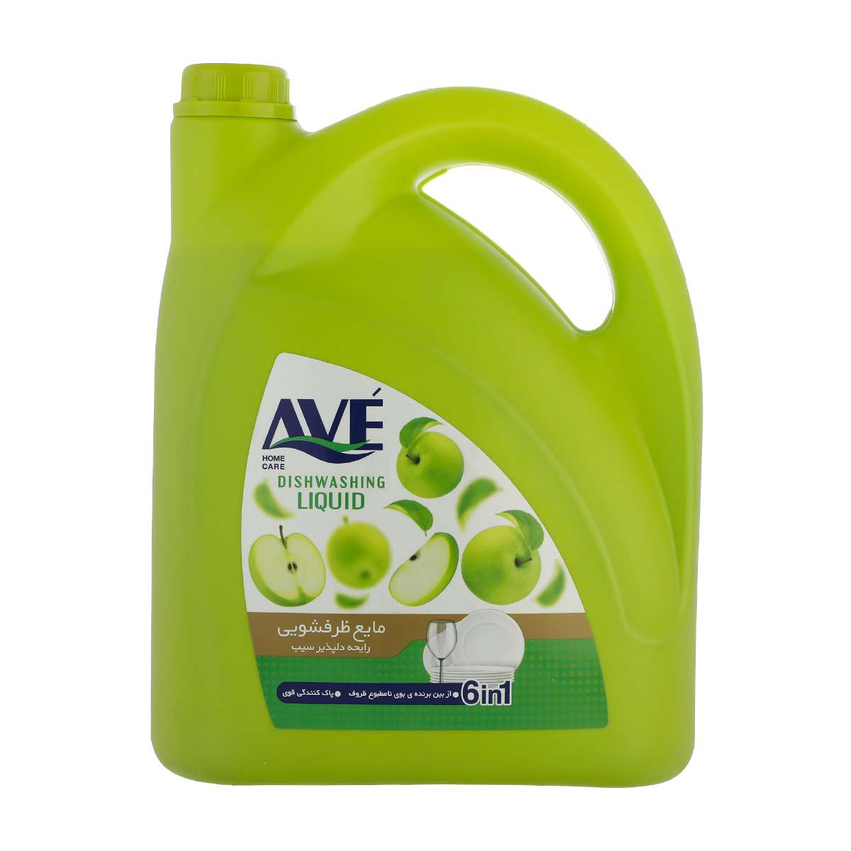 مایع ظرفشویی اوه با رایحه سیب - 3750 گرم