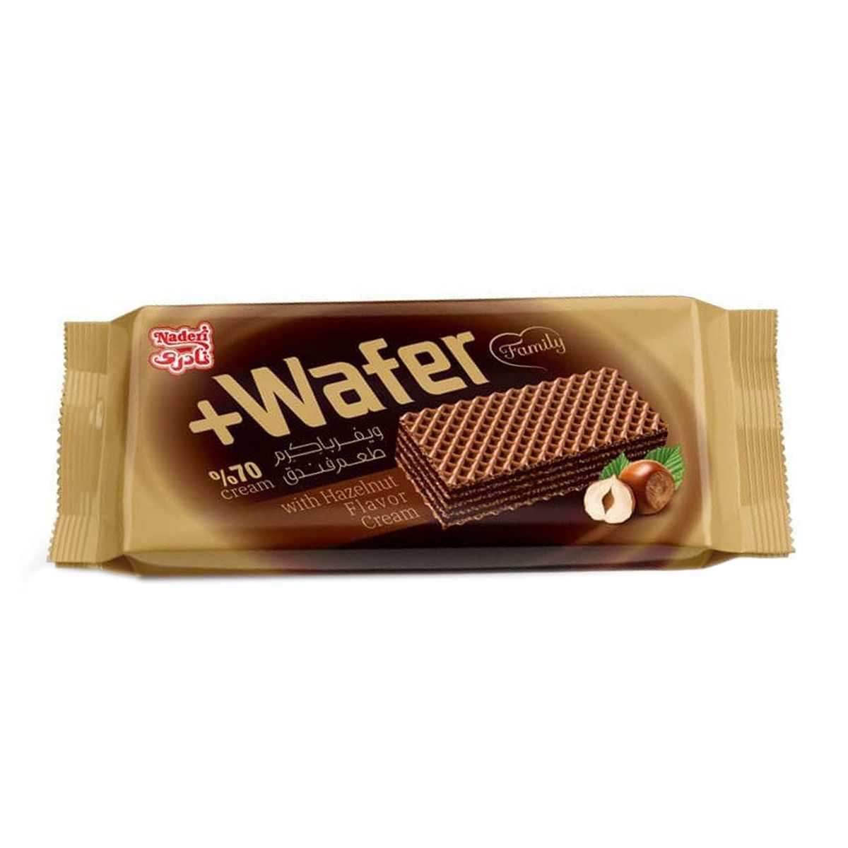 پلاس ویفر خانواده دارک فندقی نادری