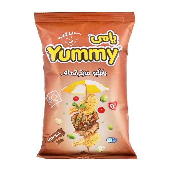 اسنک باربیکیو مدیترانه ای یامی - ۸۰ گرم