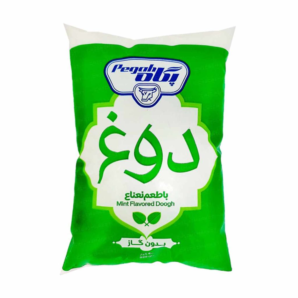 دوغ نعنایی بدون گاز پگاه - 900 گرم