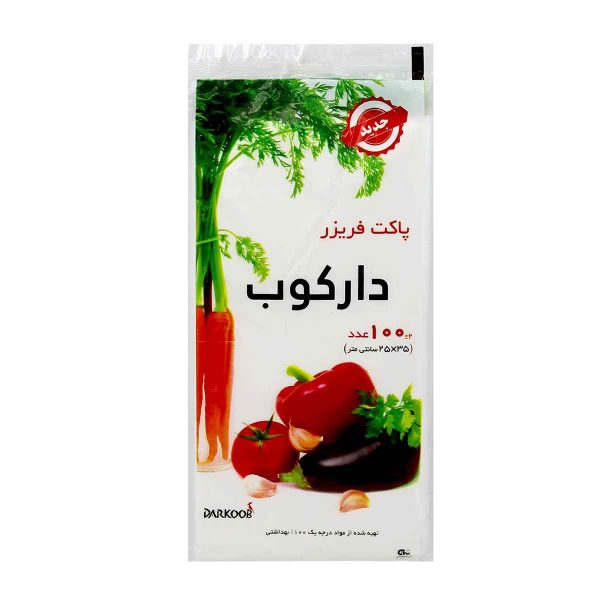 کیسه فریزر شیت 35*25 دارکوب -  100 عدد