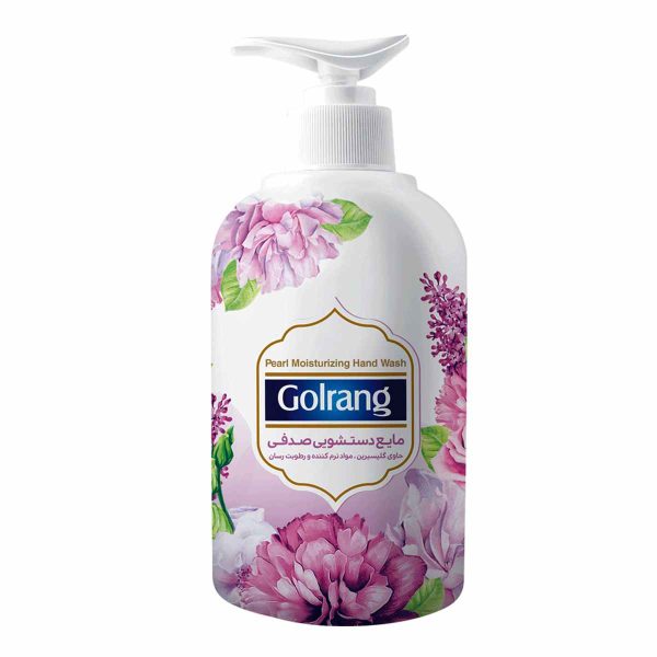 مایع دستشویی صدفی بنفش گلرنگ - 500 گرم