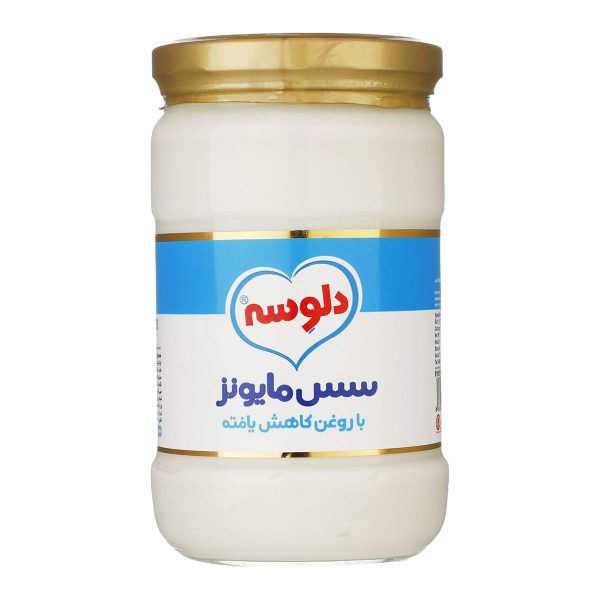 سس مایونز با روغن کاهش یافته دلوسه - 580 گرم