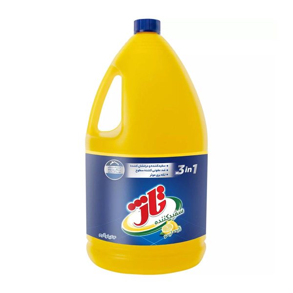 مایع سفید کننده معطر لیمویی تاژ - 4 لیتر