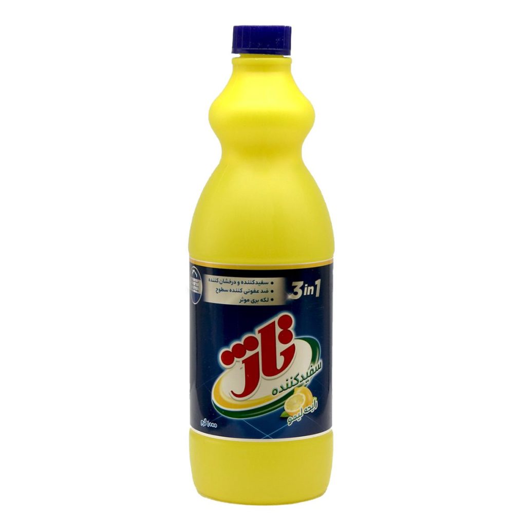 مایع سفید کننده معطر لیمویی تاژ - 1 لیتر