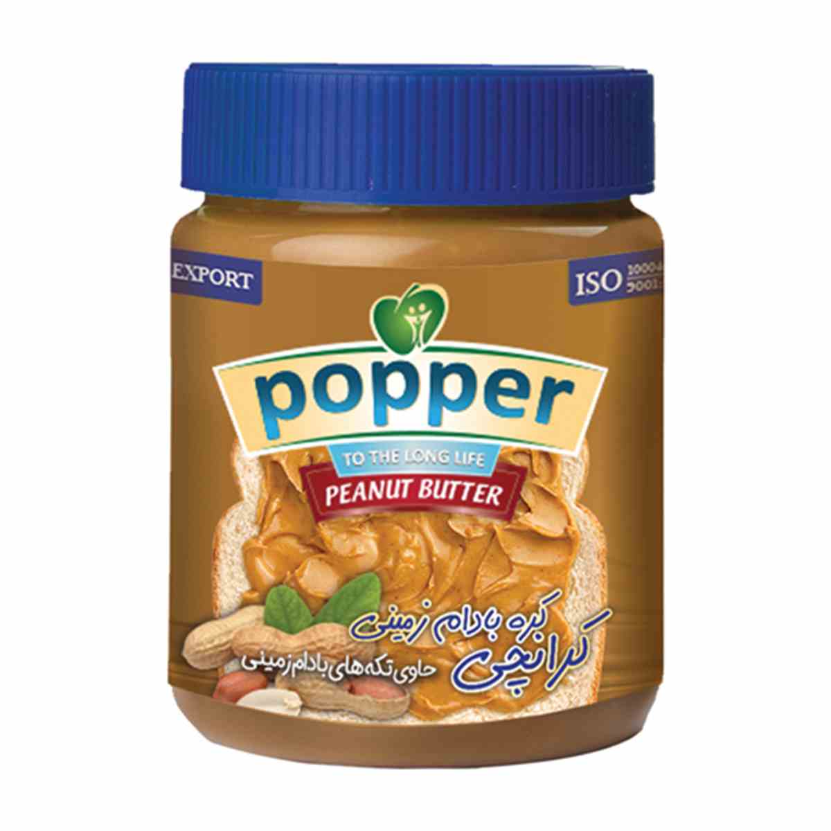 کره بادام زمینی کرانچی پوپر - ۳۴۵ گرم