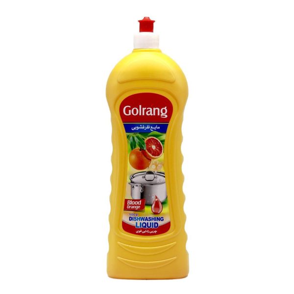 مایع ظرفشویی گلرنگ با رایحه پرتقال تو سرخ – 1000 گرم