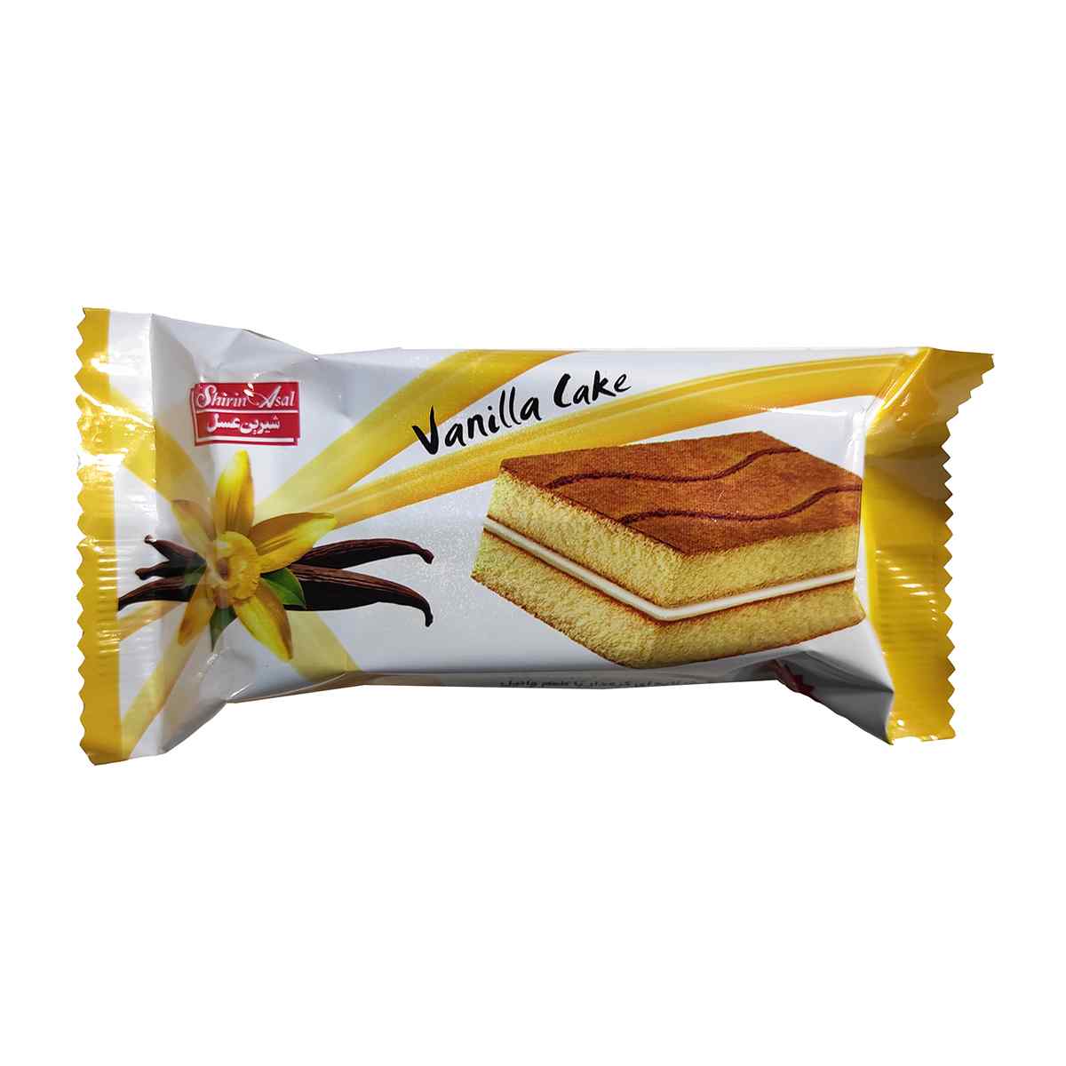 کیک لایه ای با طعم وانیل آلبینا شیرین عسل - 25 گرم