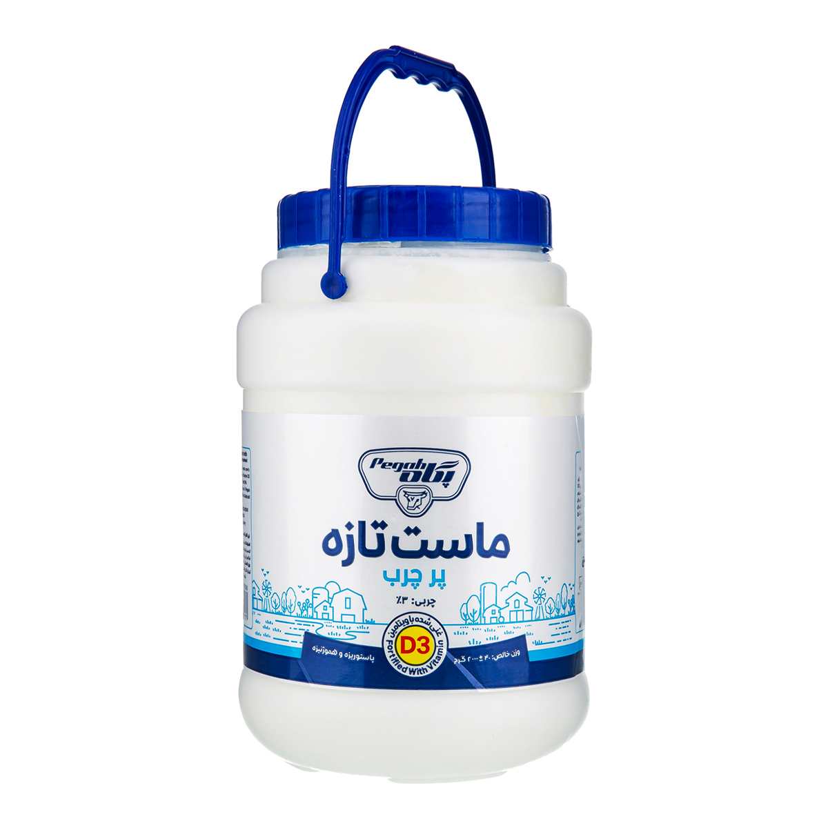 ماست پرچرب پگاه - 2000 گرم