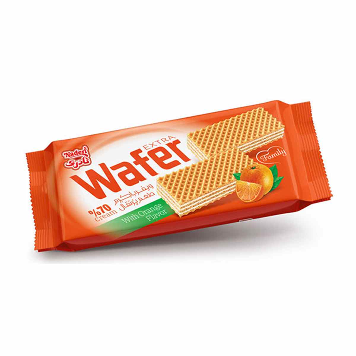اکسترا ویفر خانواده پرتقال نادری - 90 گرم