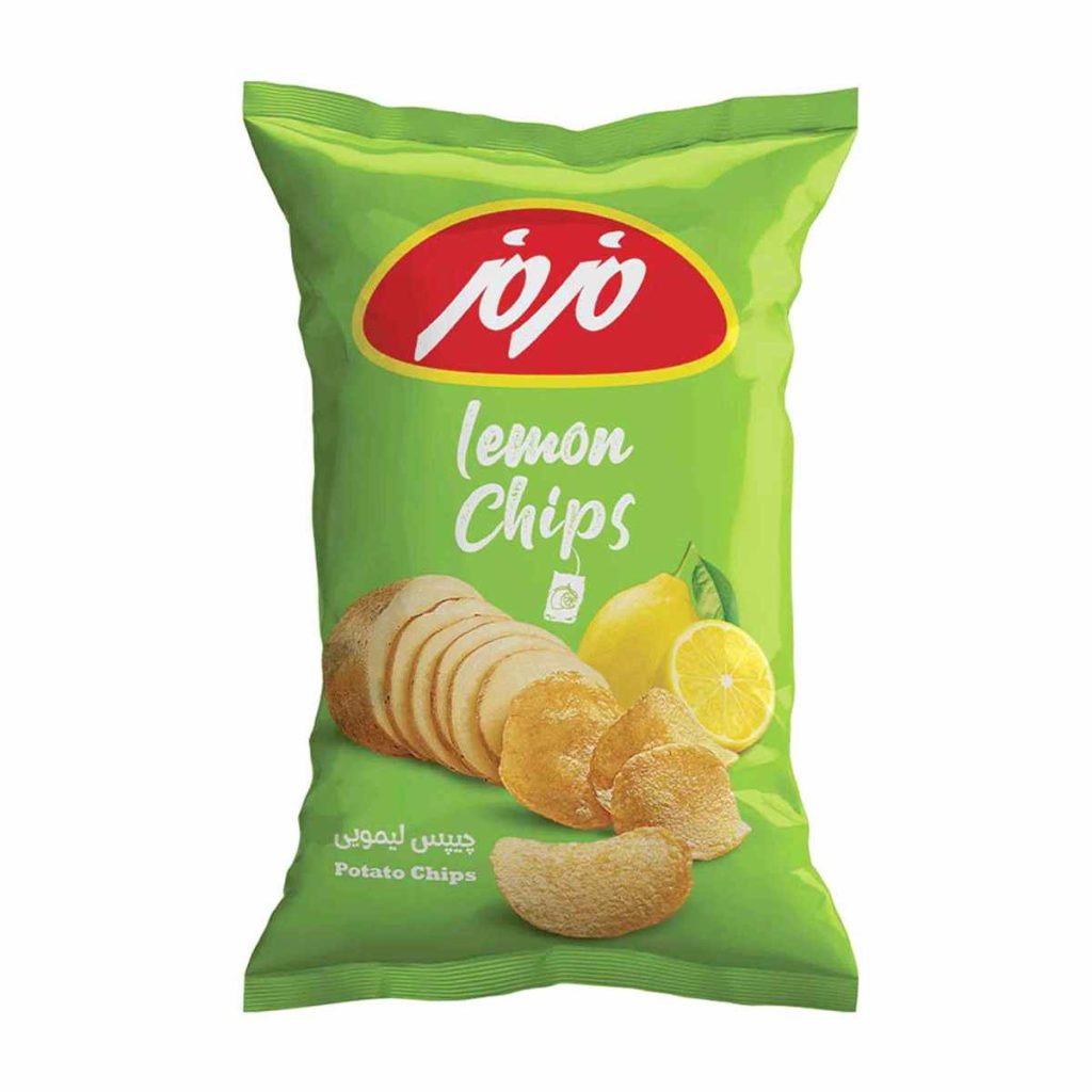 چیپس لیمویی مزمز - 60 گرم