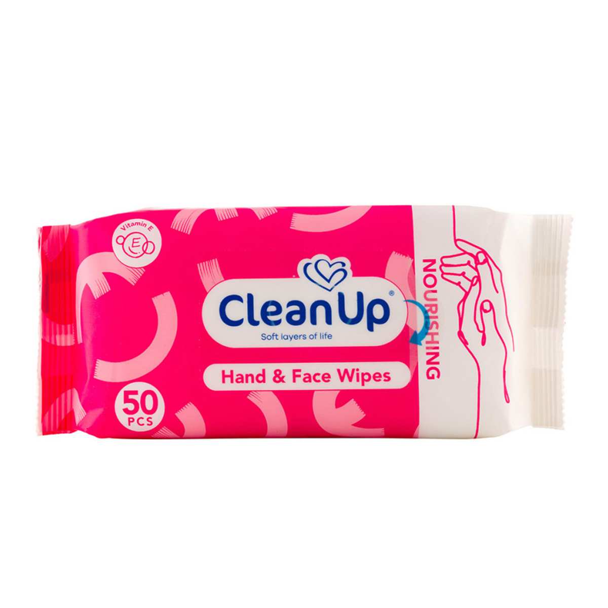 دستمال مرطوب میکس کلین آپ - 50 عددی