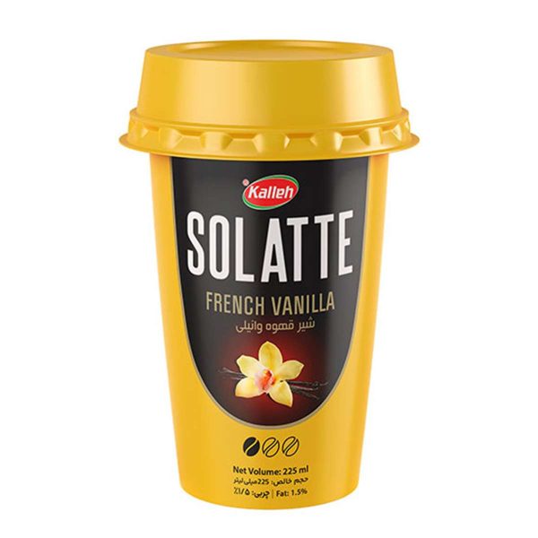شیر قهوه وانیلی سولاته کاله - 225 میلی لیتر