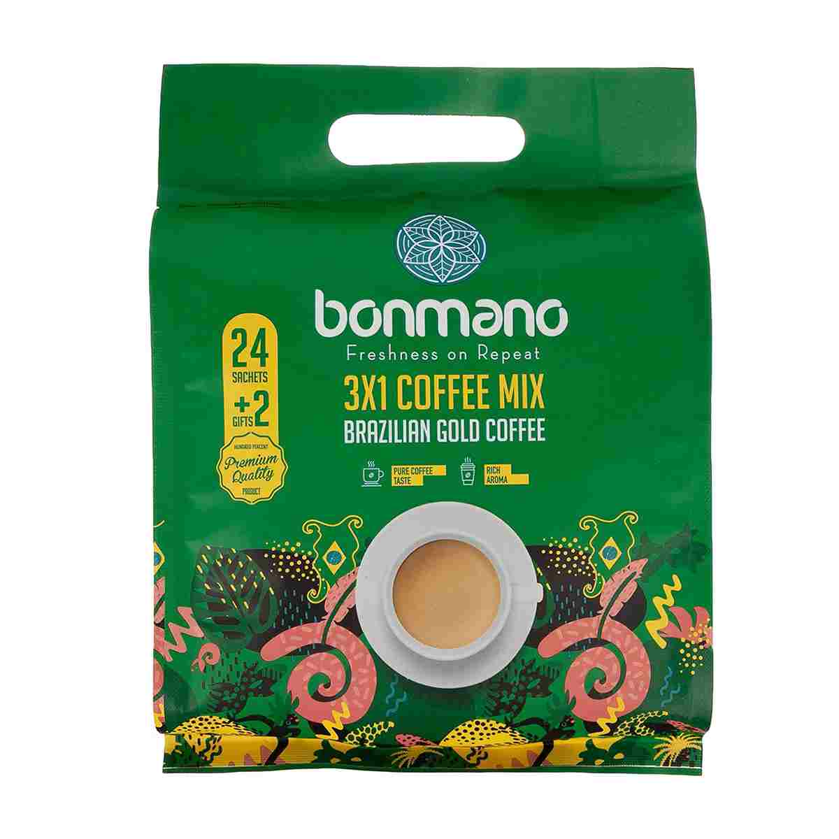 کافی میکس 1*3 بن مانو بسته 26 عددی