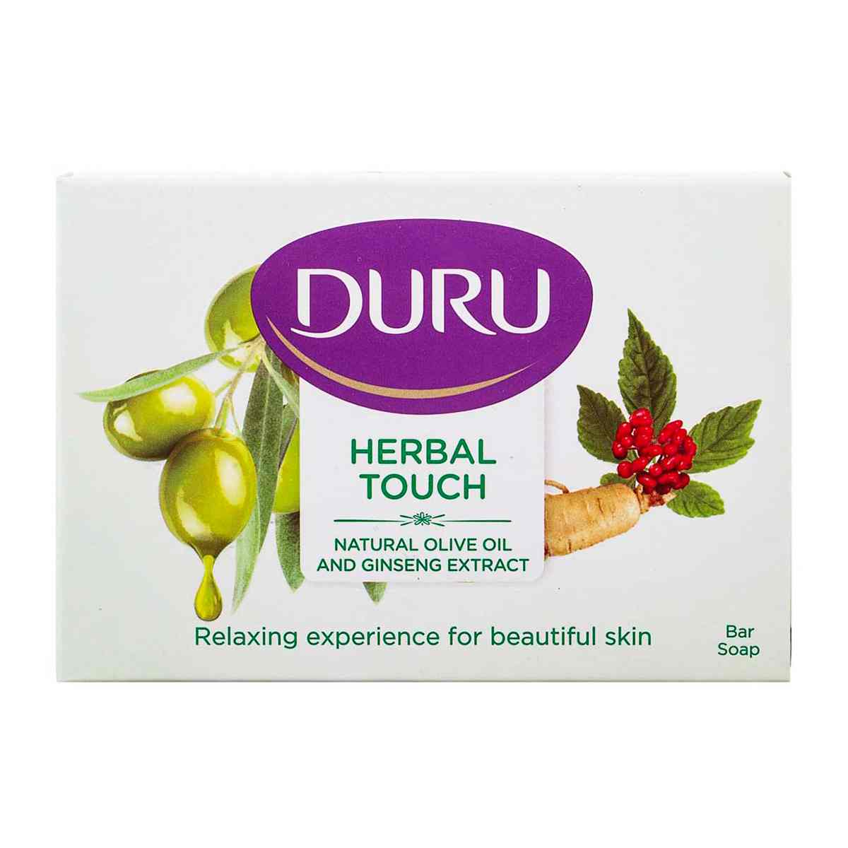 صابون آرایشی دورو حاوی روغن زیتون و عصاره جینسنگ - 120 گرم