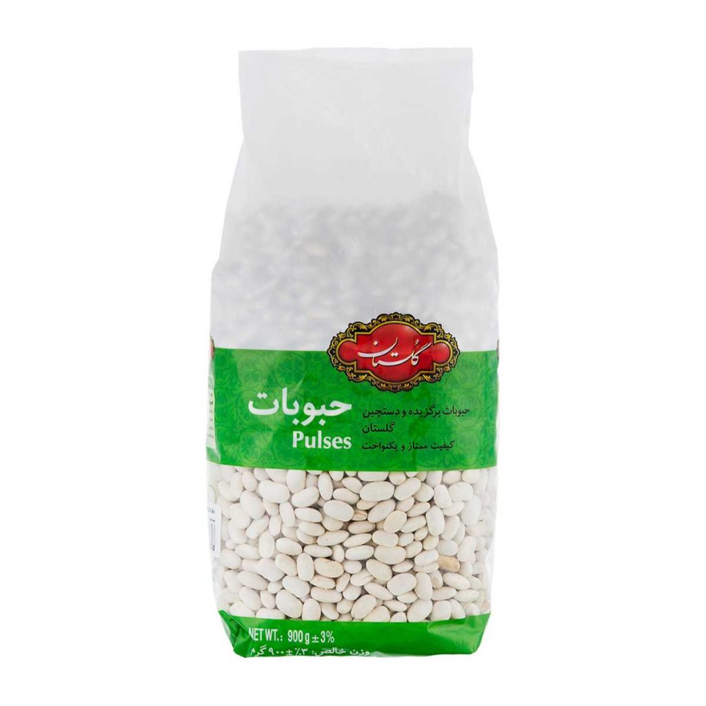 لوبیا سفید گلستان - 900 گرم