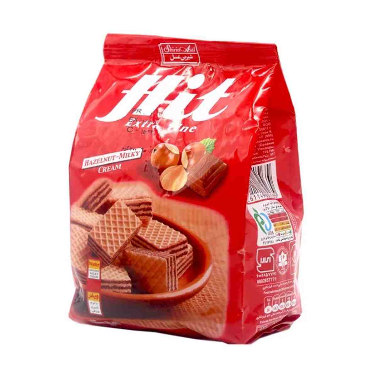 ویفر با کرم فندق هیت شیرین عسل - 200 گرم