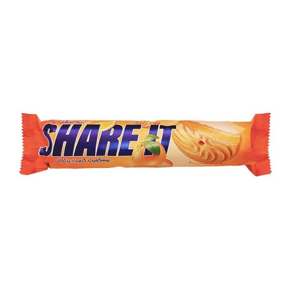 بیسکویت کرمدار پرتقالی share it سلامت - 120 گرم