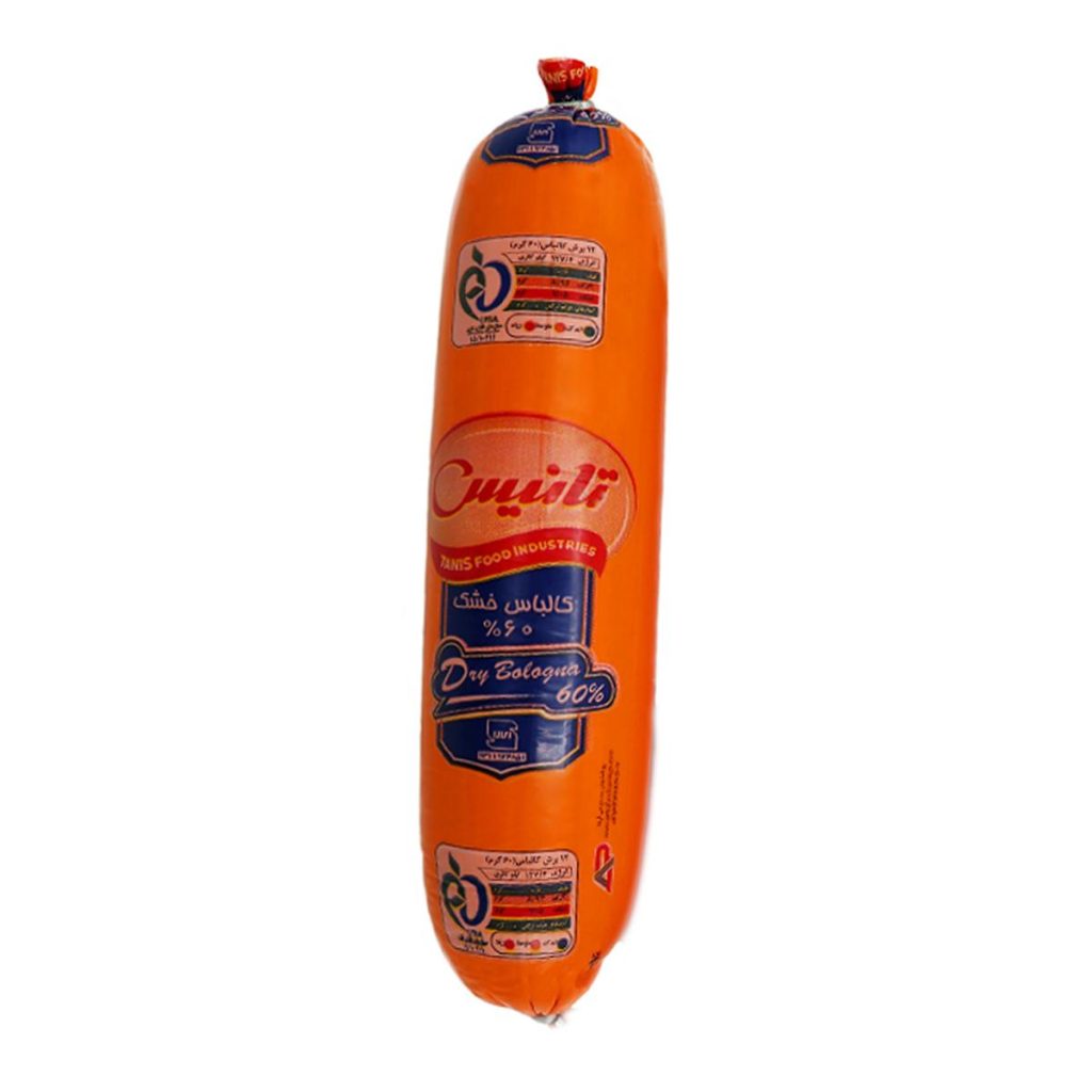 کالباس خشک 60% خانواده تانیس - 400 گرم