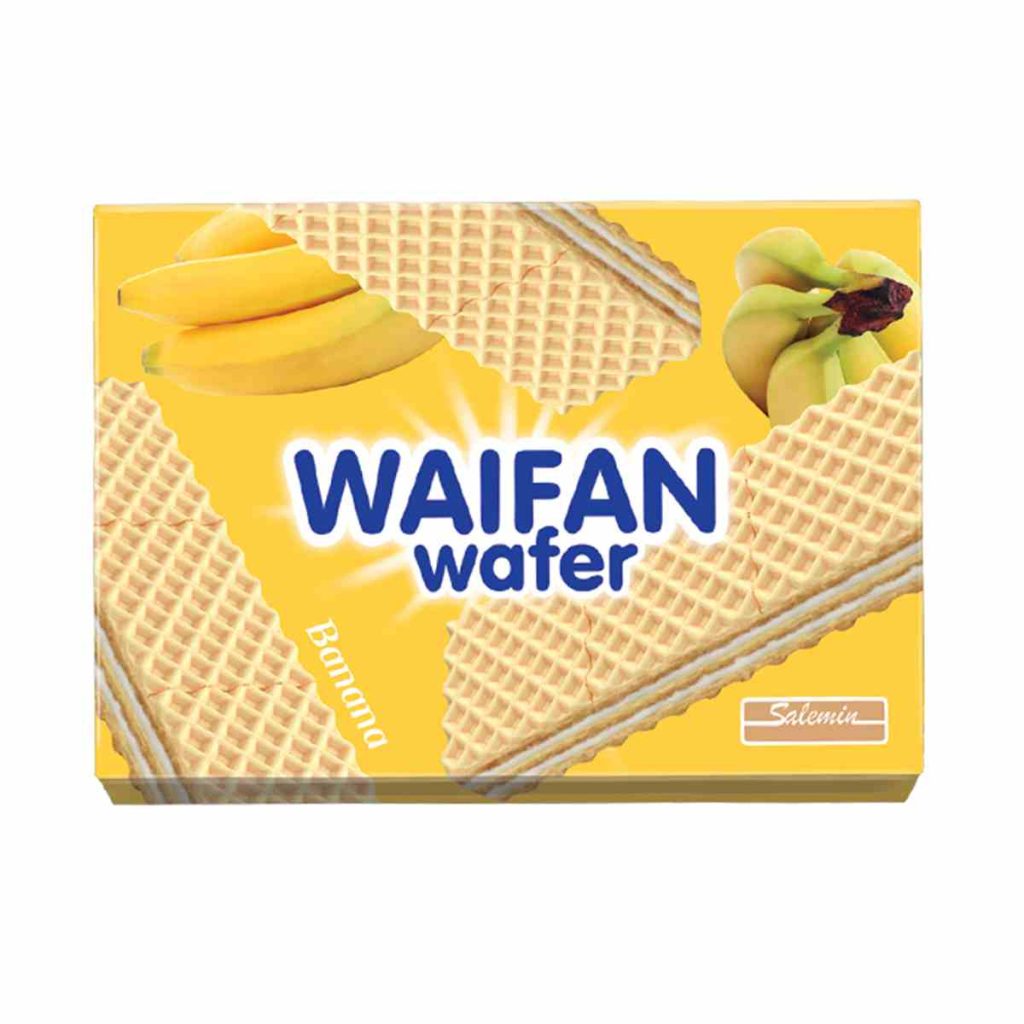 ویفر با طعم موز ویفان شیرین عسل - 70 گرم