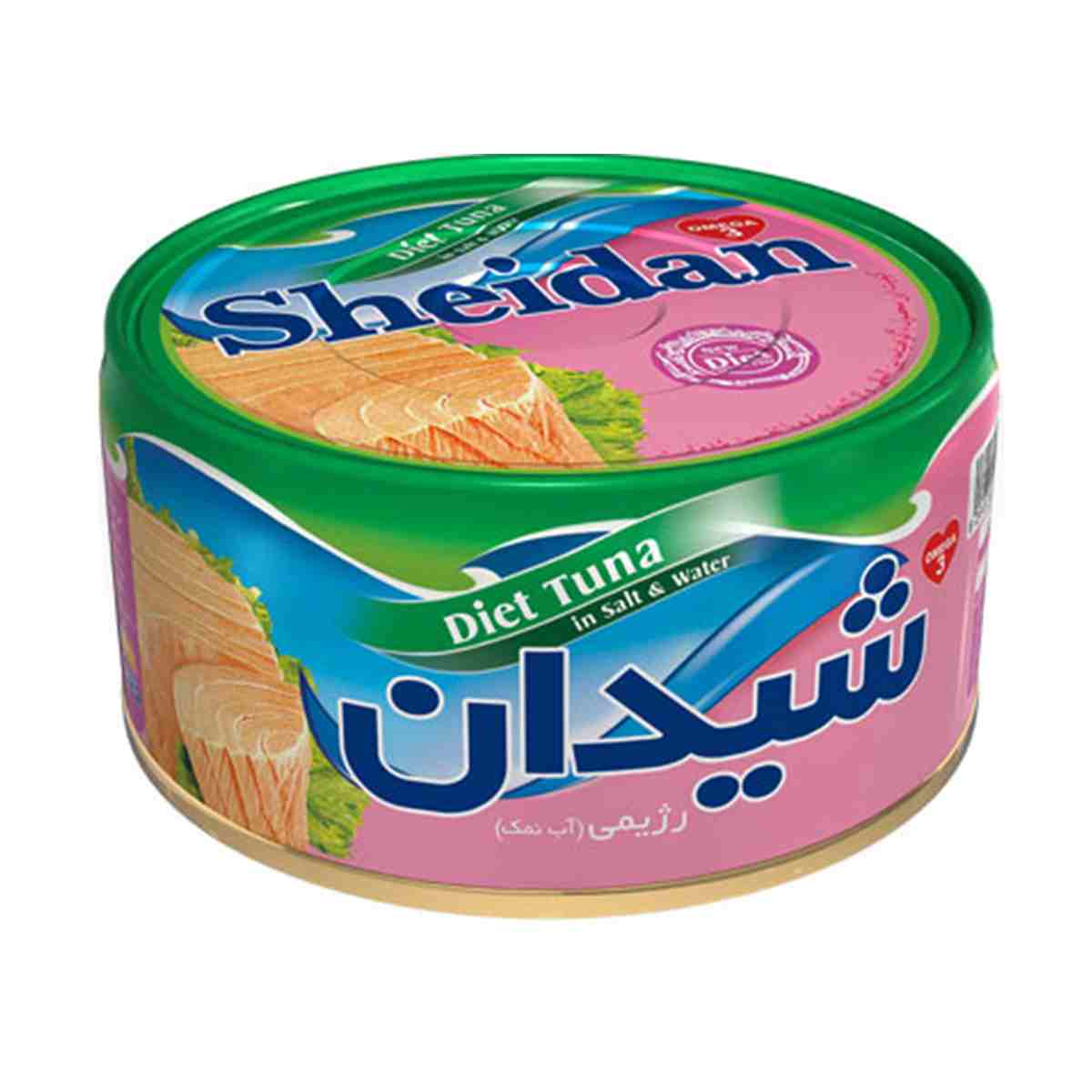 کنسرو ماهی رژیمی شیدان - 180 گرم