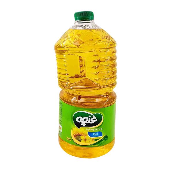 روغن مایع مخلوط خوراکی غنچه - 3 لیتر