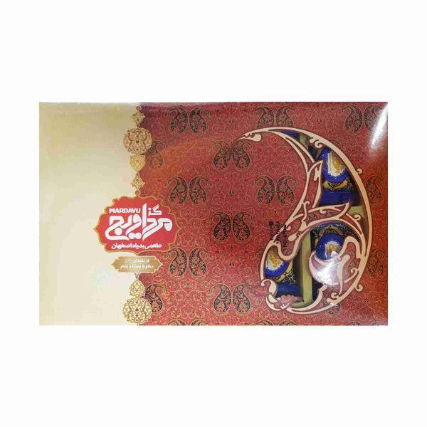 گز لقمه ای 30 درصد مخلوط پسته و بادام رویال مرداویج