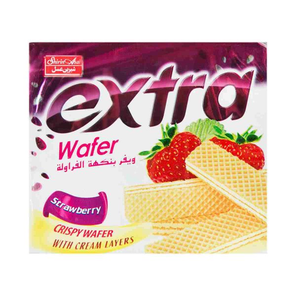 Untitled-10818-compressed ویفر اکسترا توت فرنگی شیرین عسل - 38 گرم