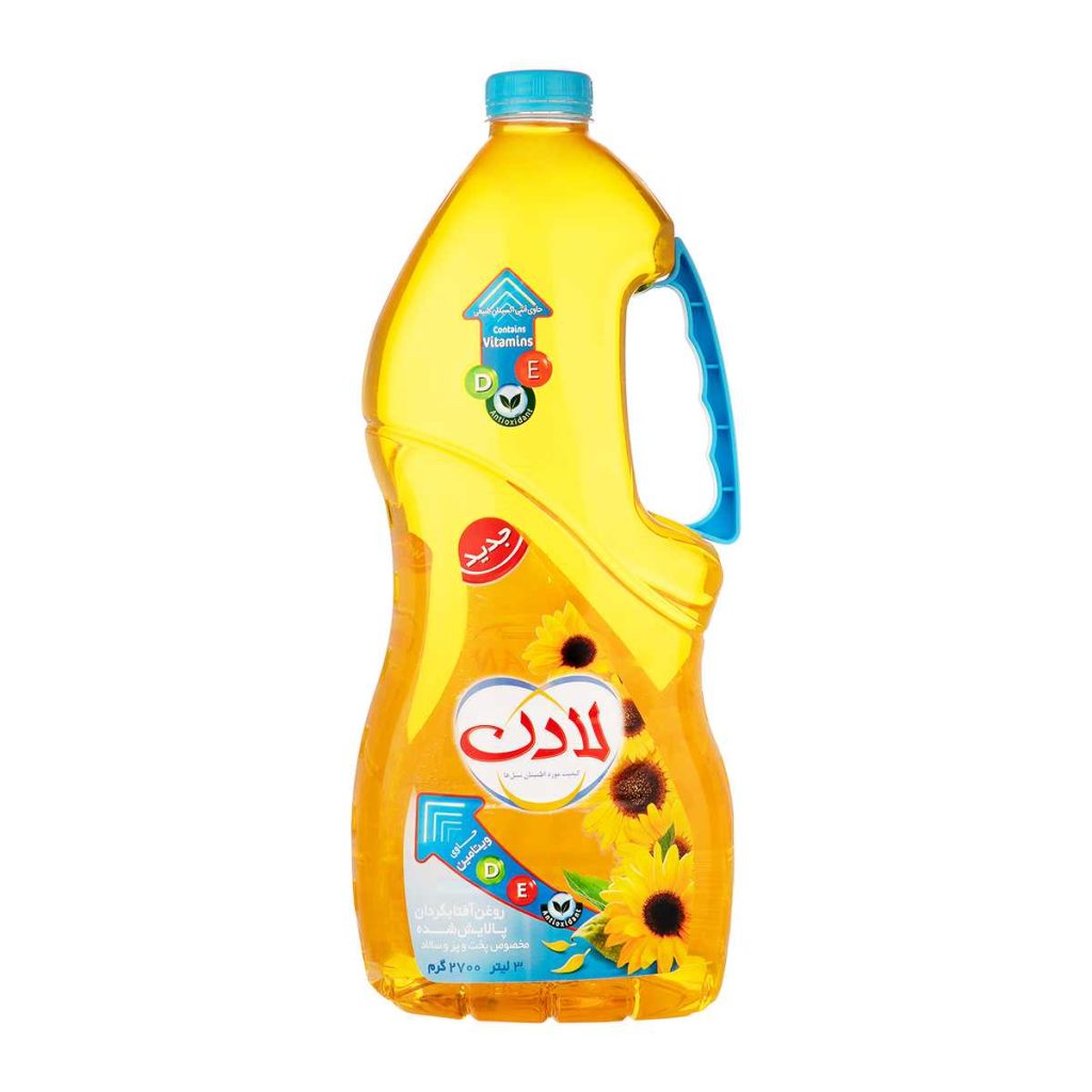 روغن آفتابگردان آبی لادن - 2700 گرم